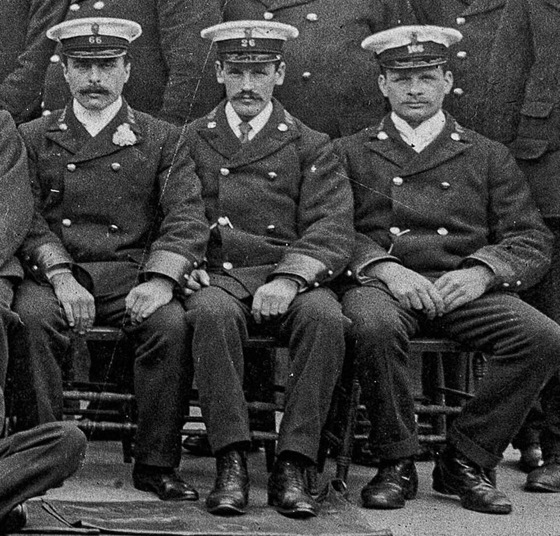 Croydon Corporation Tramways conductors and tram drivers motormen 1901