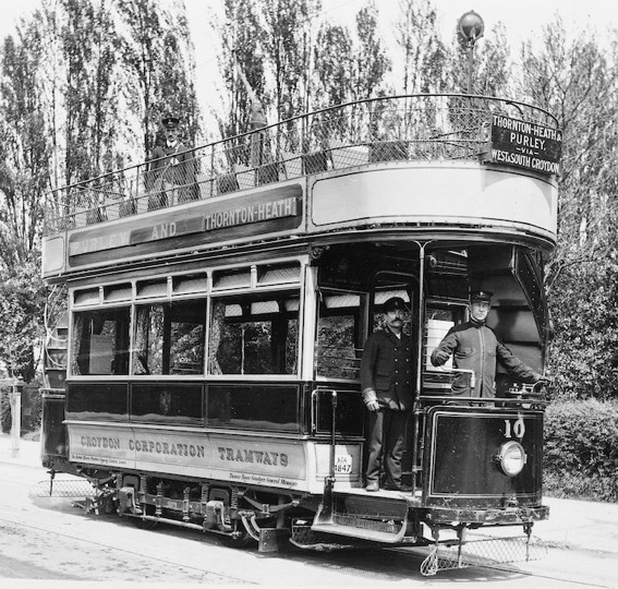 Croydon Corporation Tramways Tram No 10