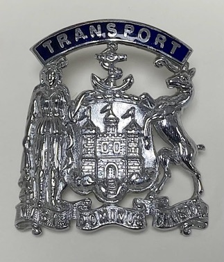 Edinburgh Corporation Transport cap badge