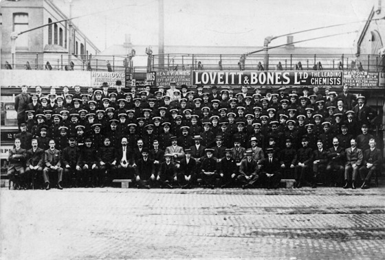 Coventry Corporation Tramways staff photo