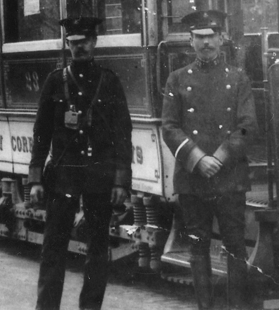 Coventry Corporation Tramways crew
