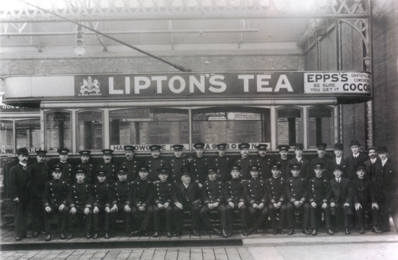 Darlington Tram Staff April 1908
