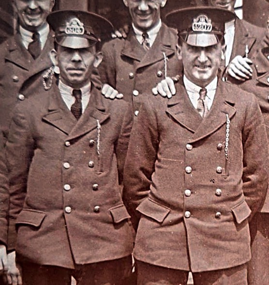 Glasgow Corporation Tramways motormen and conductors