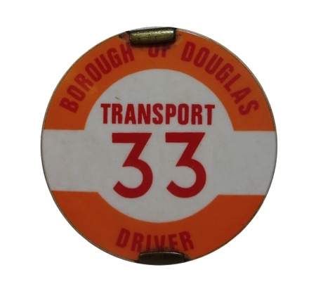 Borough of Douglas Tram Driver's Licence 33