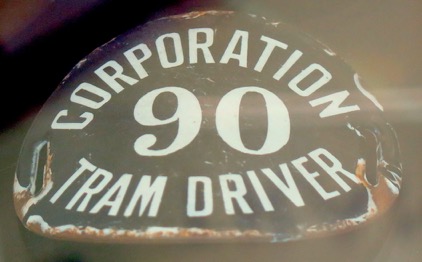 Douglas Corporation oval tram drivers licence