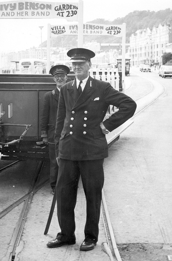 Douglas Bay Tramway Inspecotr Jack Dugdale