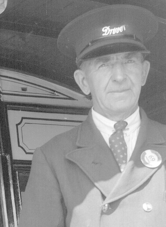 Douglas Bay Horse Tramway driver 1951