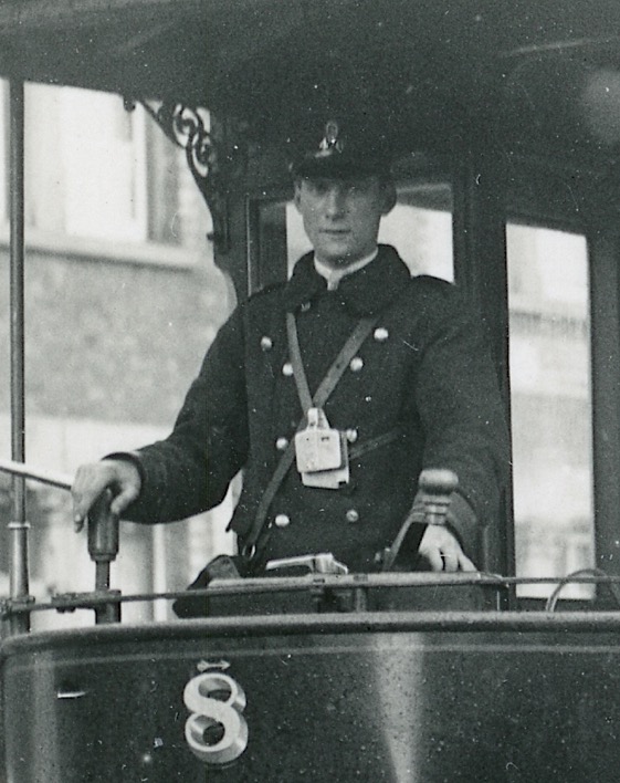 Gravesend and Northfleet Electric Tramways tram driver motorman
