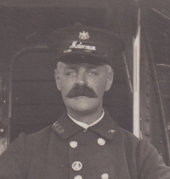 Gloucester Corporation Light Railways tram driver Great War