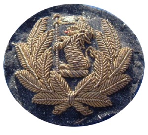Doncaster Corporation Tramways Inspector cap badge