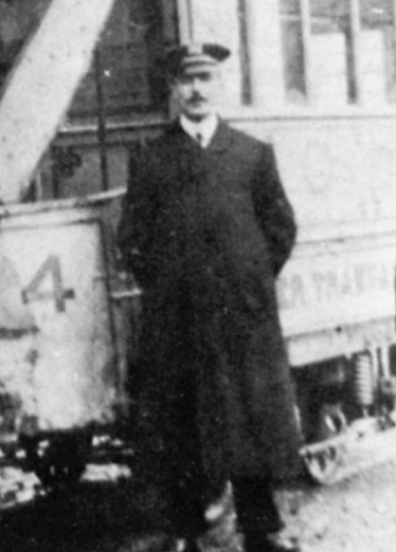 Exeter Corporation Tramways inspector