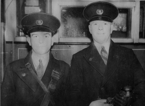 Dublin United Tramways tram conductor Nestor and Motorman McDonald