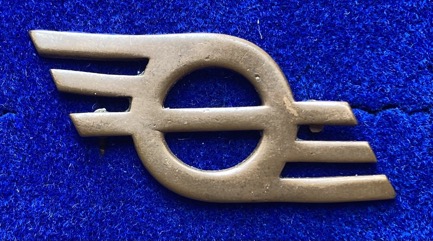Cras Iompair ireann cap badge brass Dublin Tramways