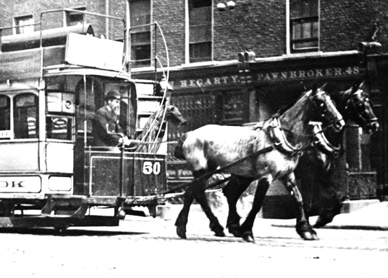 Dublin United Tramways Horse tram No 50 Donnybrook