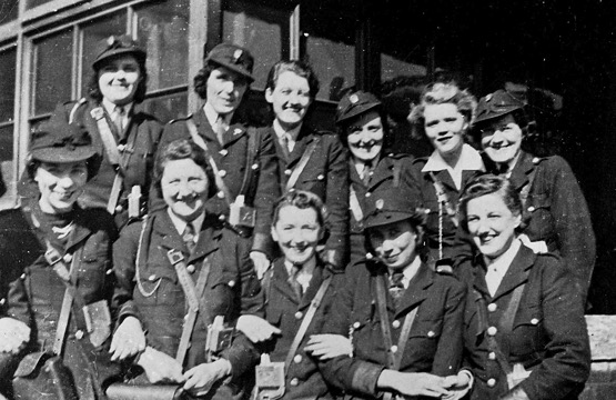 Gateshead and District Trmways Company Second World War conductresses