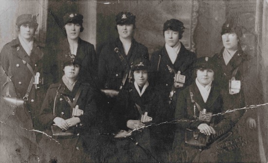 Gateshead and District Tramways Company Great War conductresses