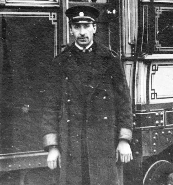 Gateshead and Distirct Tramways Tram driver 1920s