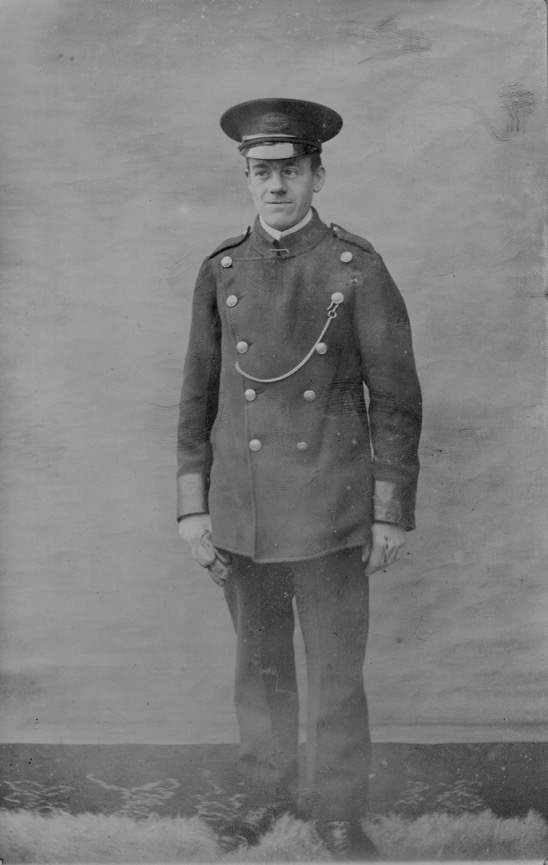 Falkirk and District Tramways Company conductor