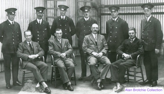 Falkirk and District Tramways senior staff