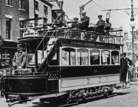 Coventry Electric Tramways tram No 20
