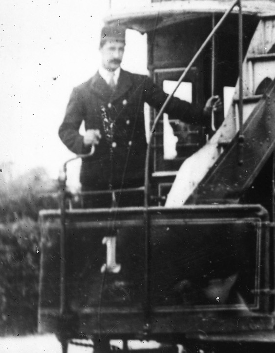Coventry Electric Tramways motorman 1898