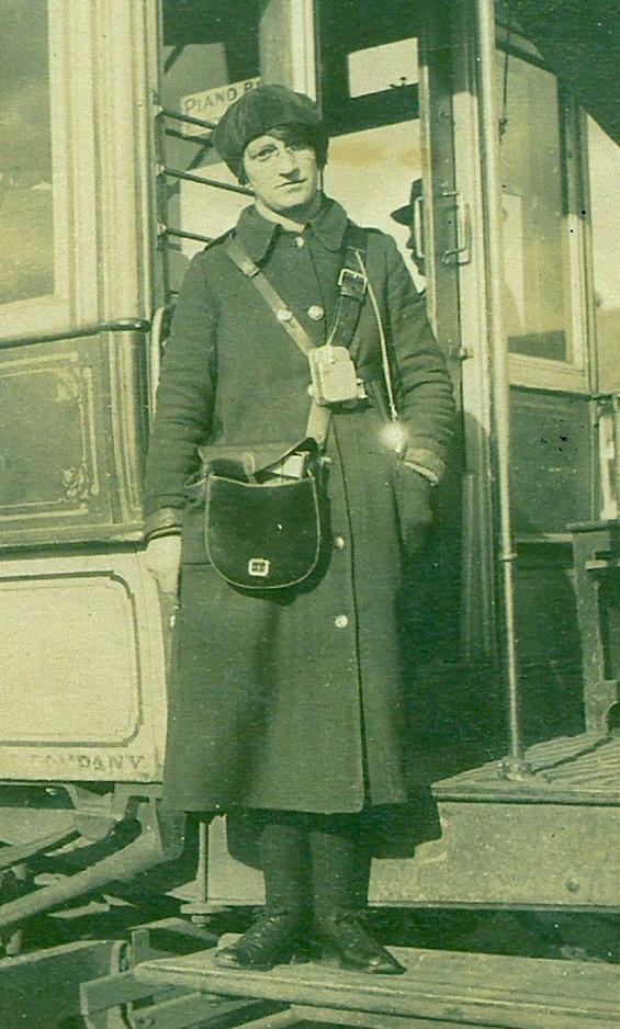 Dunfermline and District Tramways tram conductress