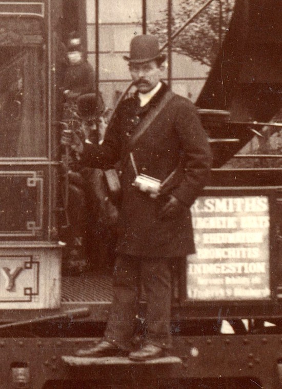 Edinburgh Northern Tramways conductor