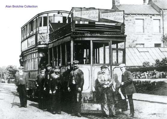 Dewsbury Batley & Birstall Tramway Steam tram 1905