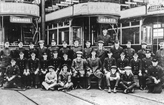 Dewsbury, Ossett and Soothill Nether Tramways Church Street tram depot