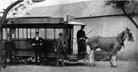 Gravesend, Rosherville and Northfleet Tramways horse tram