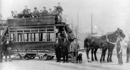 Gravesend, Rosherville and Northfleet Tramways horse tram 2