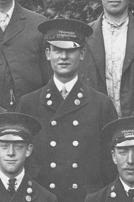 Dover Corporation Tramways conductor G Attwood 1921