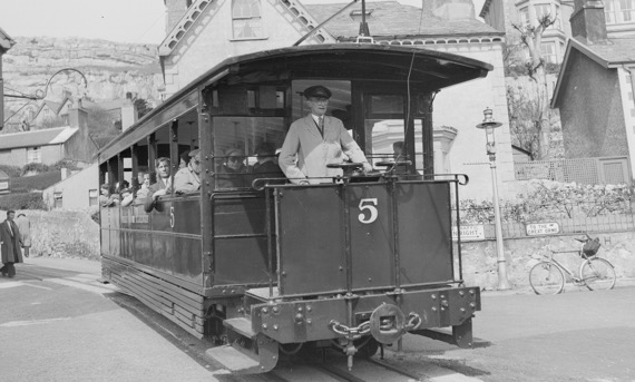 Great Orme Railway Tram No 5 Victoria Station
