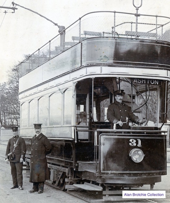 Greenock and Port Glasgow Tram No 31 Ashton 1906