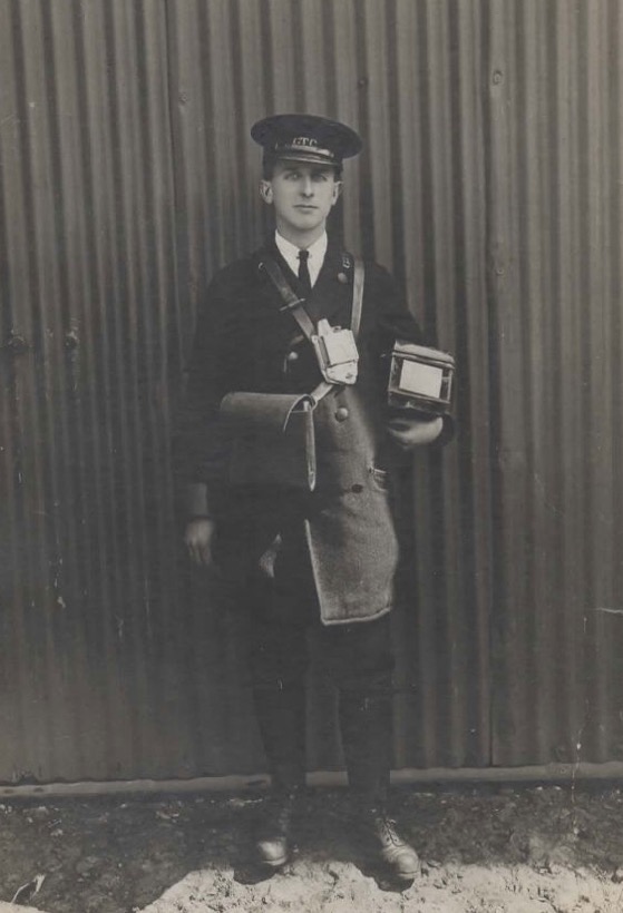 Great Grimsby Street Tramways conductor