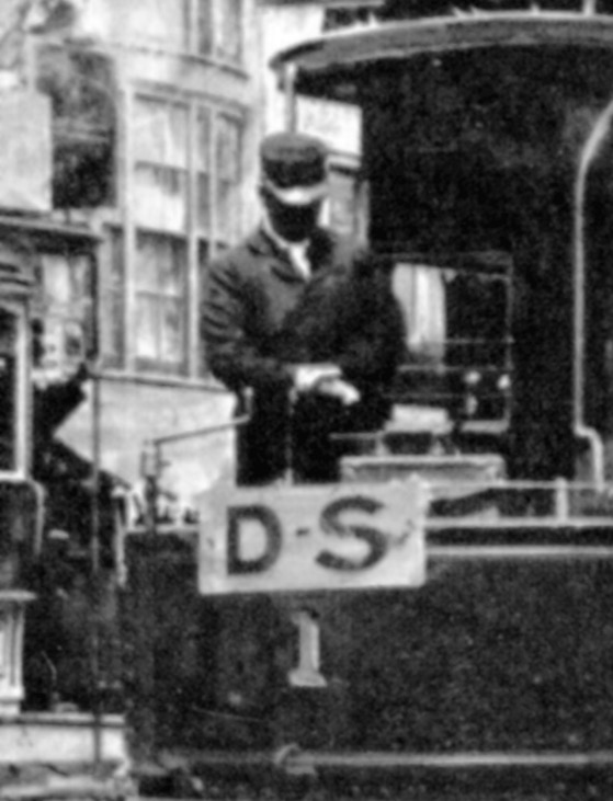 Cork Electric Tramways conductor