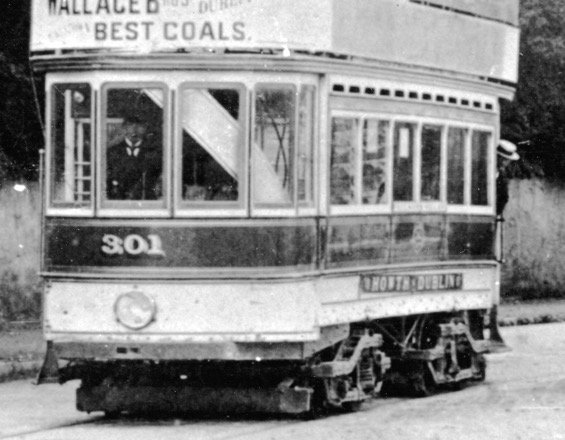 Clontarf and Hill of Howth Tramroad Tram No 302 at Howth