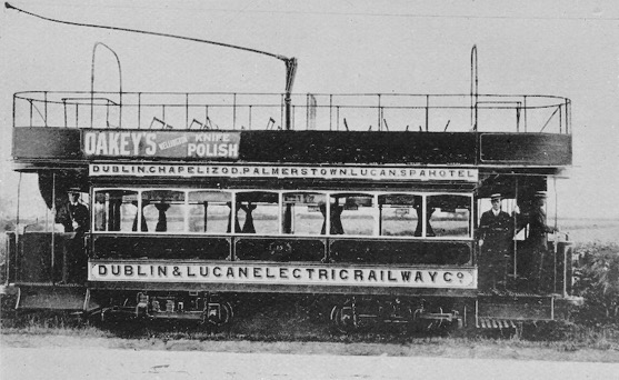 Dublin and Lucan Electric Railway tramcar