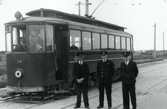 Grimsby and Immingham Electric Railway Tram No 26 last day