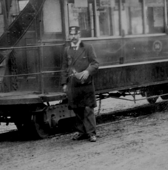 City of Birmingham Tramways conductor