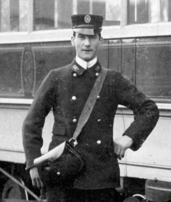 Kinver Light Railway conductor circa 1912