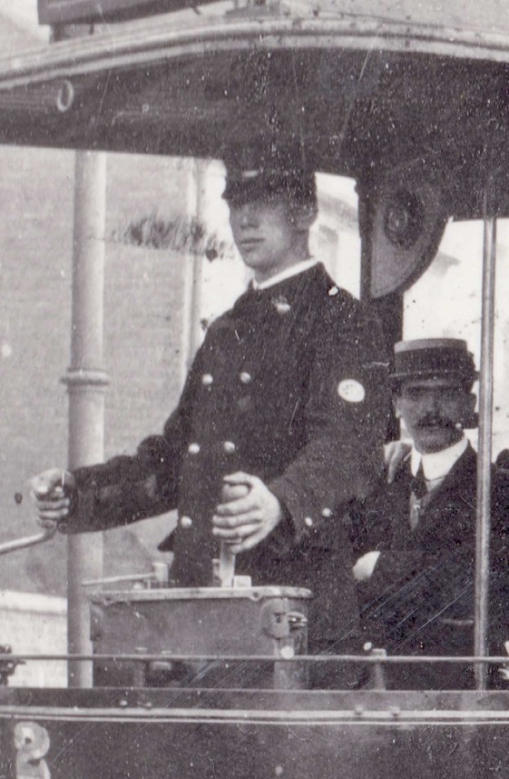 Dudley Stourbridge and District Electric Tramways motorman driver 