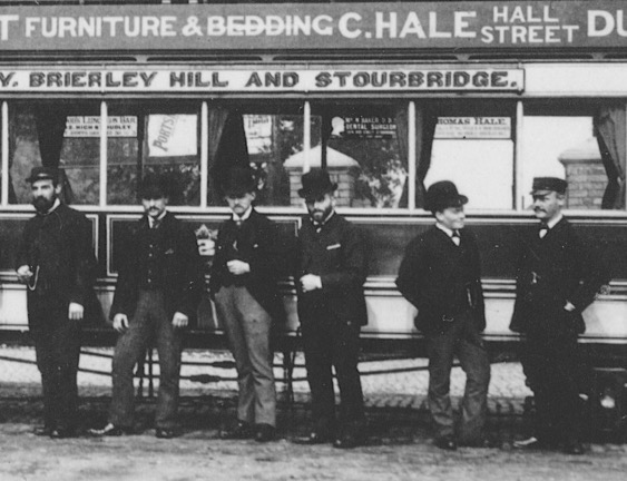Dudley and Stourbridge Steam Tramways inspectors 1884