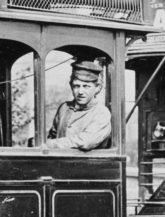 Dudley, Sedgley and Wolverhampton Steam Tram stoker