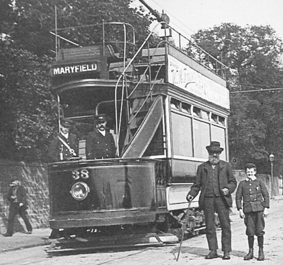 Dundee City Tramways Tram No 38