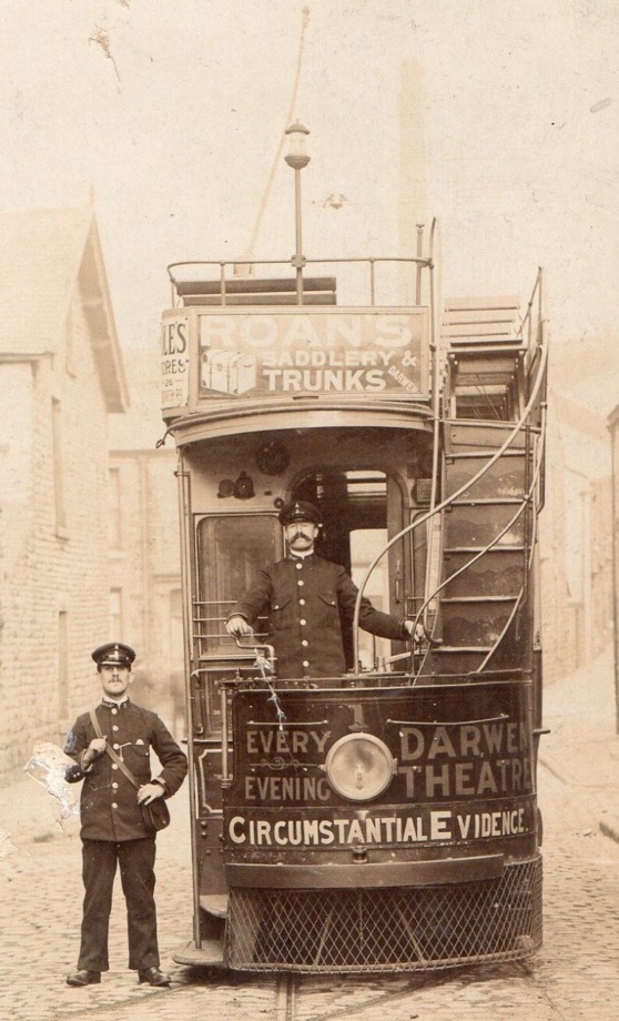 Darwen Corporation Tramways tram No 1 1903
