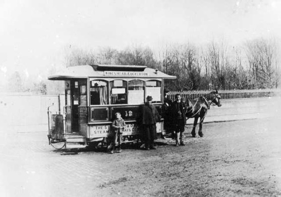 Darlington Tramways Horse Tram No 12 1880s