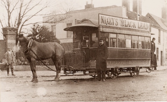 City of Gloucester Tramways horse tram No 10