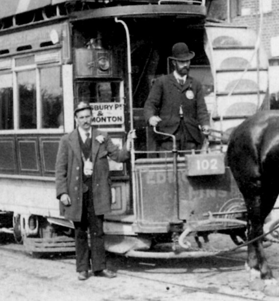 North Metropolitan Tramways horsecar Number 102
