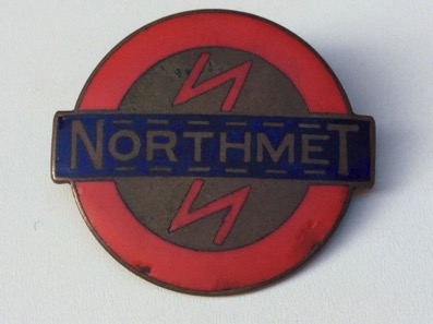 North Metropolitan Electric Supply Company badge